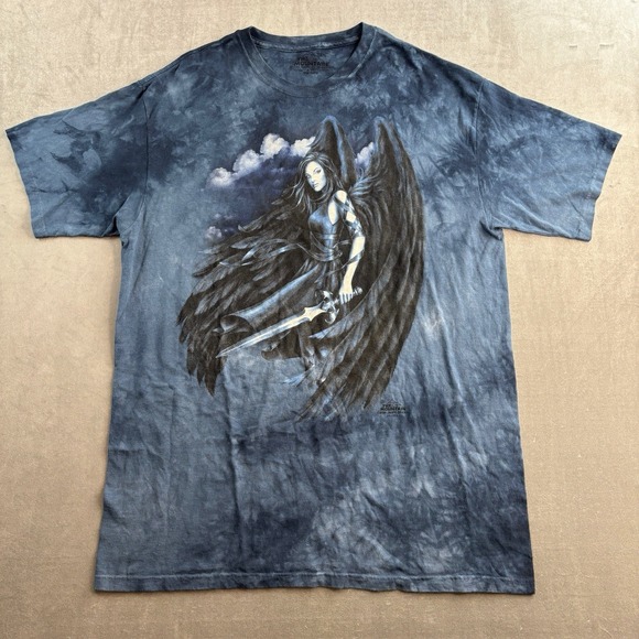 The Mountain Other - The Mountain Angel Graphic T‎ Shirt Tie Dye Fantasy Print Men's 2XL
